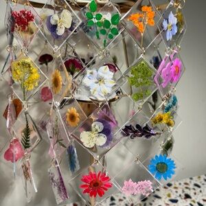 Colorful Floral lamp